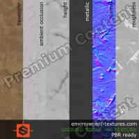 PBR substance texture ground stone